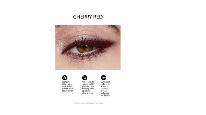 Avon Glimmersticks Asansörlü Açılıp Kapanabilen Göz Kalemi Cherry Red