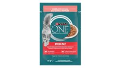 Purina One Sterilcat Somonlu & Havuçlu Kısırlaştırılmış Yaş Kedi Maması 85 g