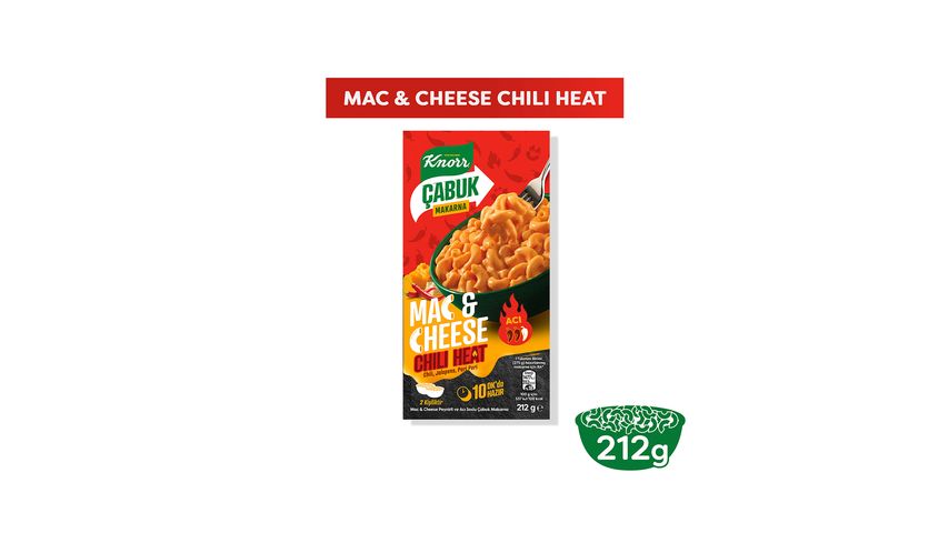 Knorr Quick Pasta Mac & Cheese Spicy Chili Heat 212 g