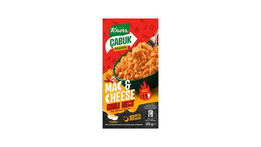 Knorr Quick Pasta Mac & Cheese Spicy Chili Heat 212 g