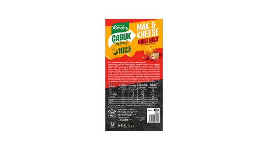 Knorr Quick Pasta Mac & Cheese Spicy Chili Heat 212 g