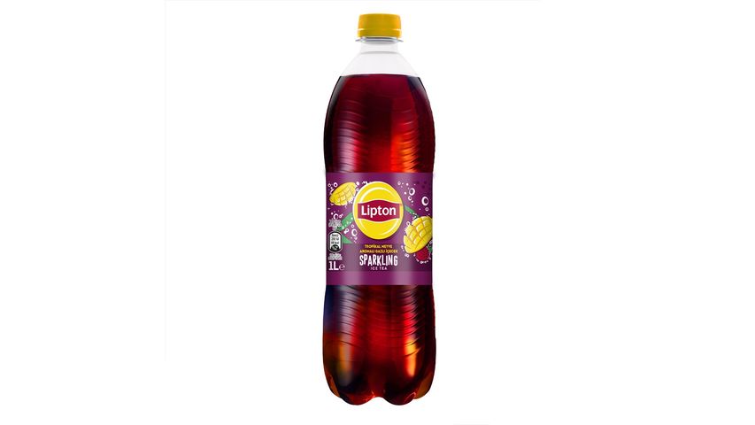 Lipton Tropical Fruit Flavored Sparkling Iced Tea 1 L
