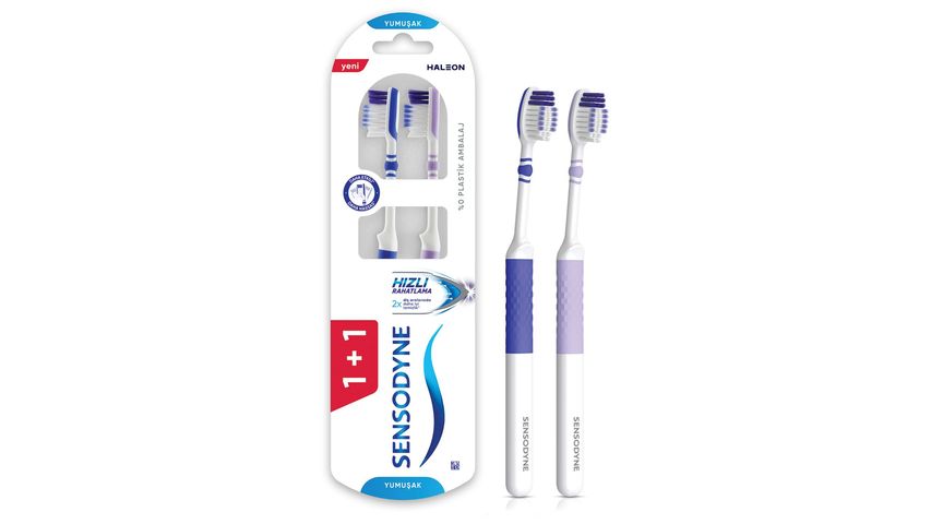 Sensodyne Hızlı Rahatlama Diş Fırçası 1+1