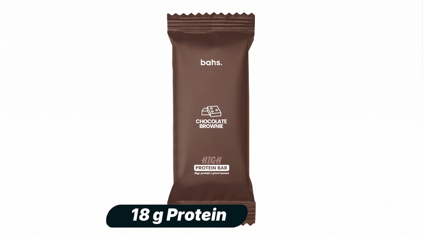 Bahs Brownie Chocolate High Protein Bar 60 g