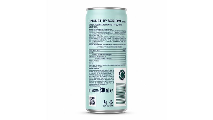Borjomi Limonati Citrus 330 ml