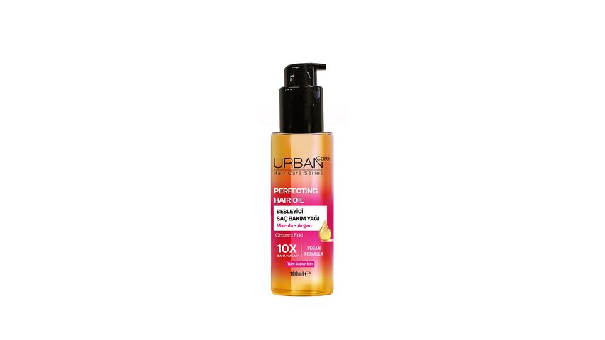Urban Care Perfecting Besleyici Parlaklık Veren Vegan Saç Bakım Yağı 100 ml
