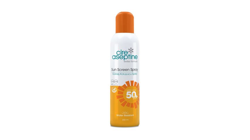 Cire Aseptine SPF 50 Transparent Aerosol Sunscreen 200 ml