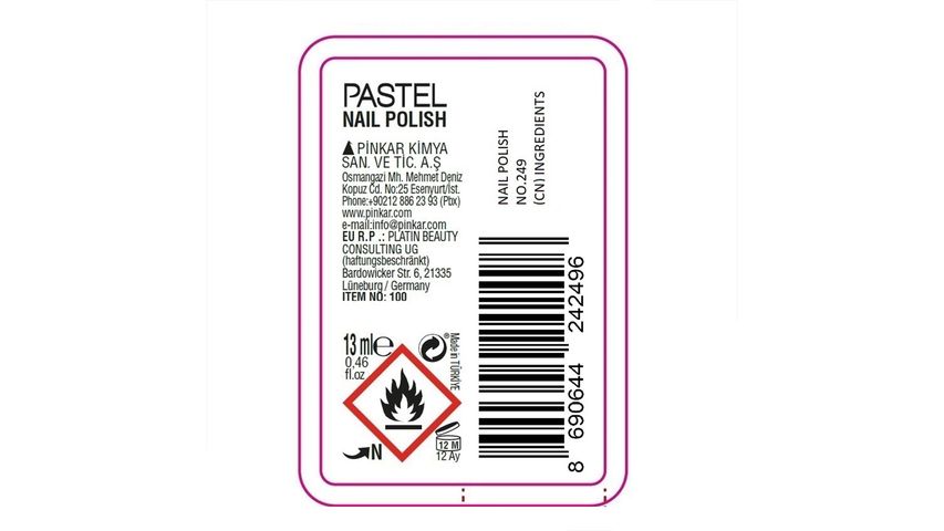 Pastel Oje 249
