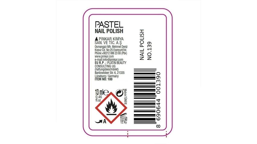 Pastel Nail Polish 139