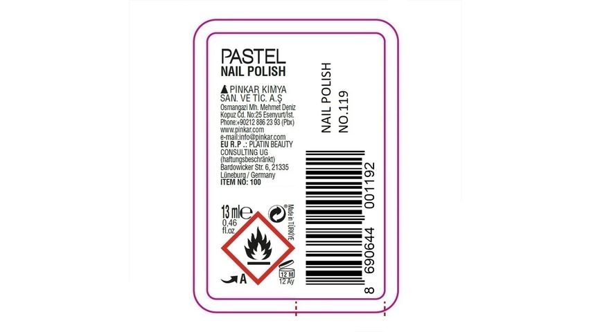Pastel Oje 119