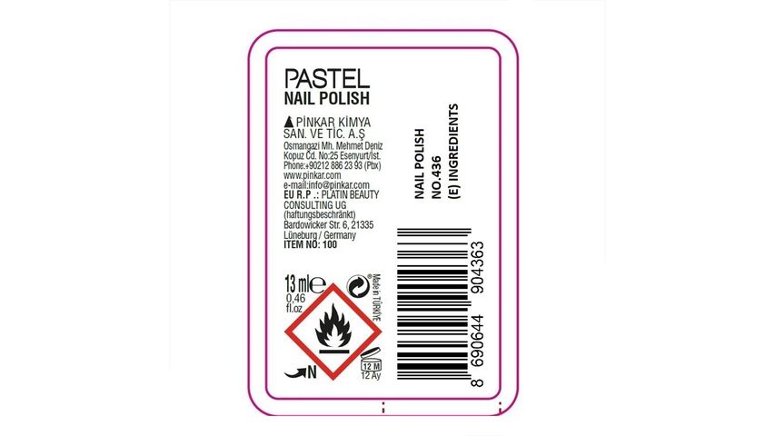 Pastel Oje 436
