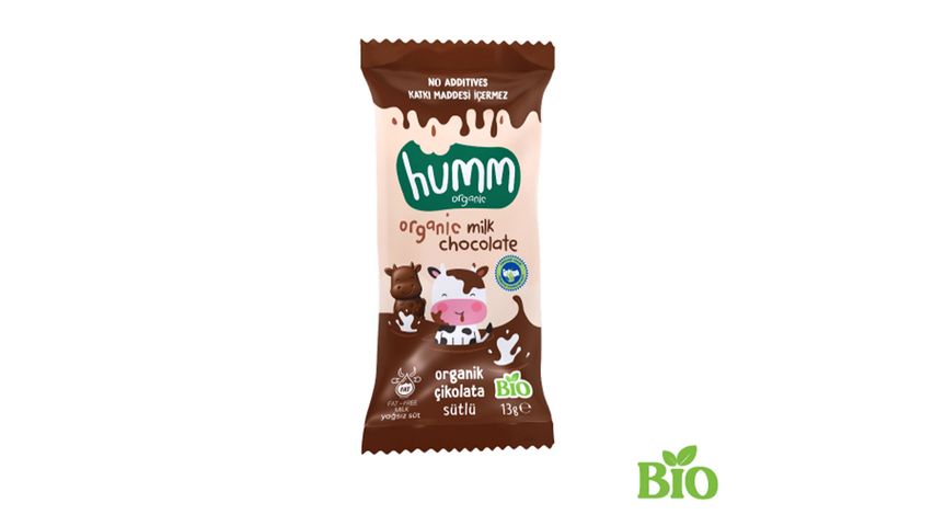 Humm Organic Sütlü Çikolata 13 g