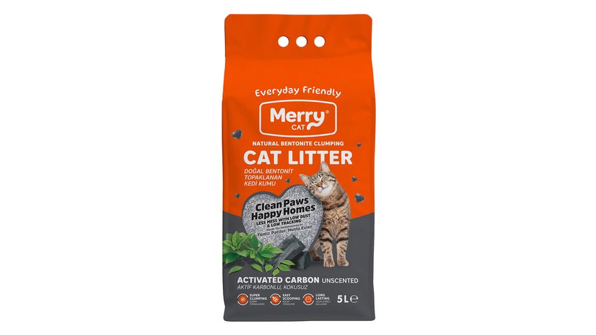 Merry Grey Active Carbon Cat Litter 5 L