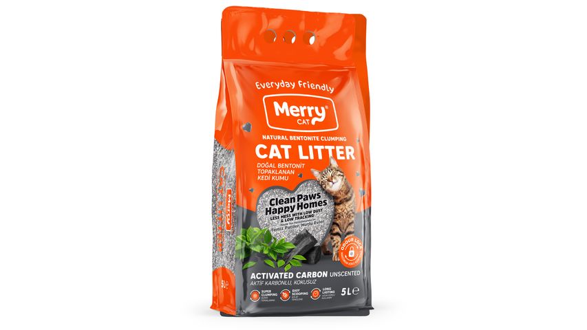 Merry Grey Active Carbon Cat Litter 5 L