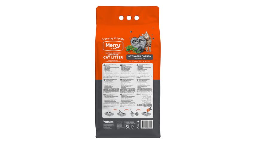Merry Grey Active Carbon Cat Litter 5 L