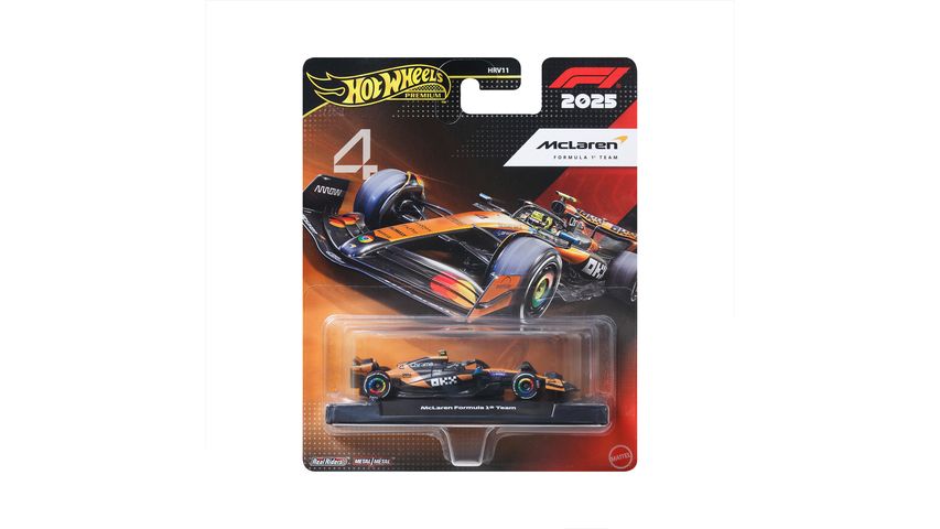 Hot Wheels Formula 1 Yarış Premium Arabalar Hrv11