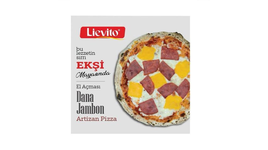 Lievito Dana Jambon & Cheddarlı Pizza 480 g
