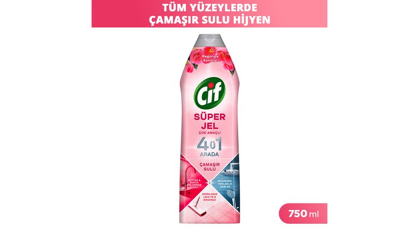 Cif Super Gel Begonia Breeze 750 ml
