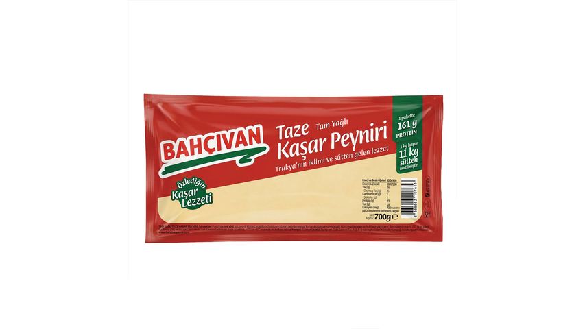 Bahçıvan Taze Kaşar Peyniri 700 g