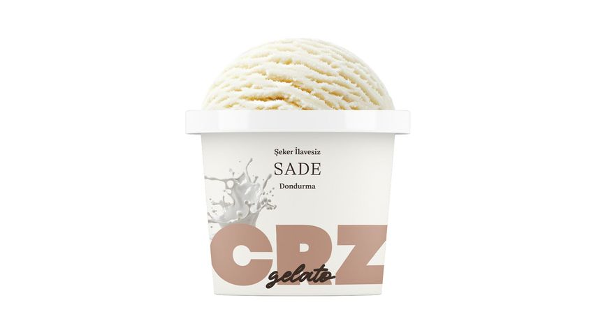 Crazy Flakes Gelato Sugar-Free Plain Ice Cream 180 ml