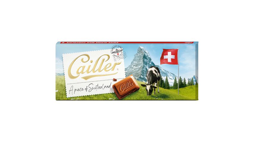 Cailler İsviçre'den Bir Parça Sütlü Tablet Çikolata 100 g