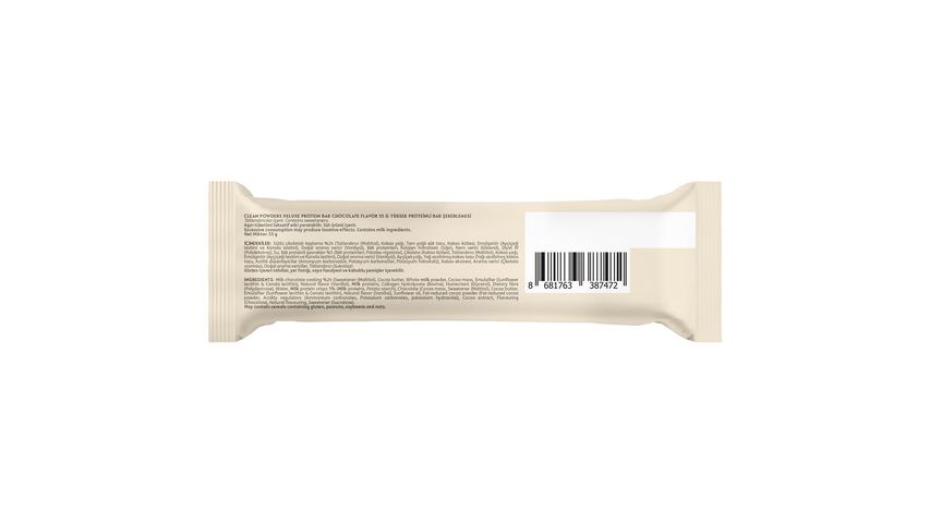 Clean Powders Çikolatalı Deluxe Protein Bar 55 g
