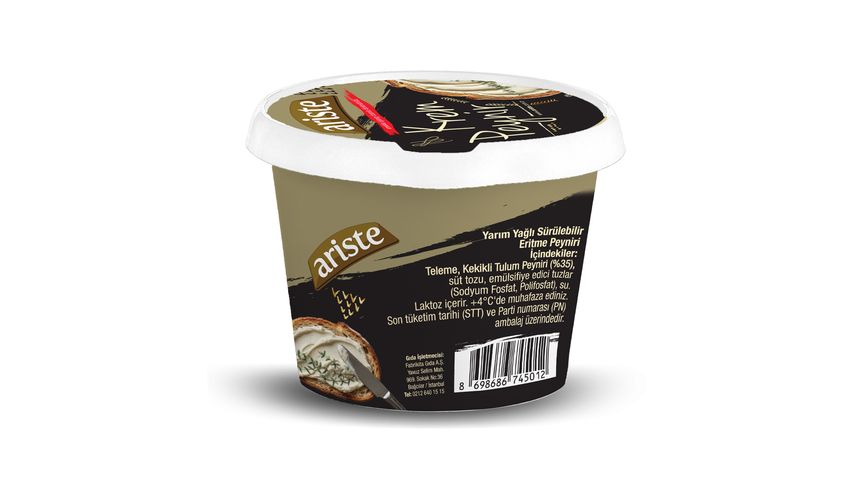 Ariste Cream Cheese with Tulum Cheese & Thyme 250 g