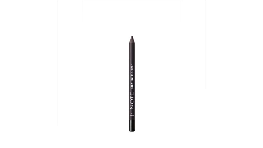 Note Silk Tattoo Liner 01 Midnight – Suya Dayanıklı İpeksi Jel Göz Kalemi (Siyah, Mat)