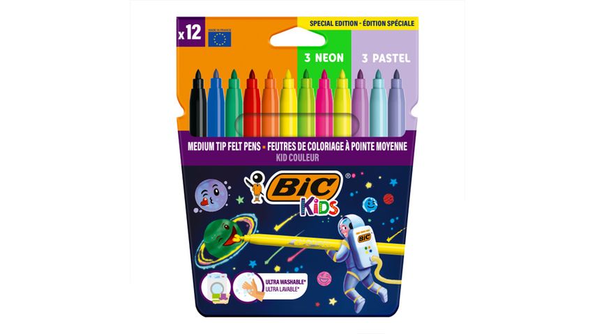 BIC Cosmo Keçeli Boya Kalemi 12 Renk