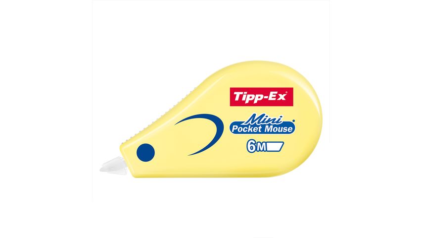BIC Tipp-Ex Mini Pocket Mouse Correction Tape – Pastel 5-Pack