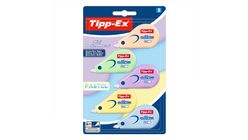 BIC Tipp-Ex Mini Pocket Mouse Correction Tape – Pastel 5-Pack