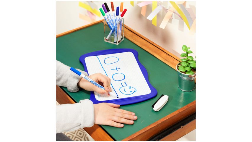 BIC Mini Beyaz Tahta + 1 Adet 1712 Beyaz Tahta Kalemi + Silgi