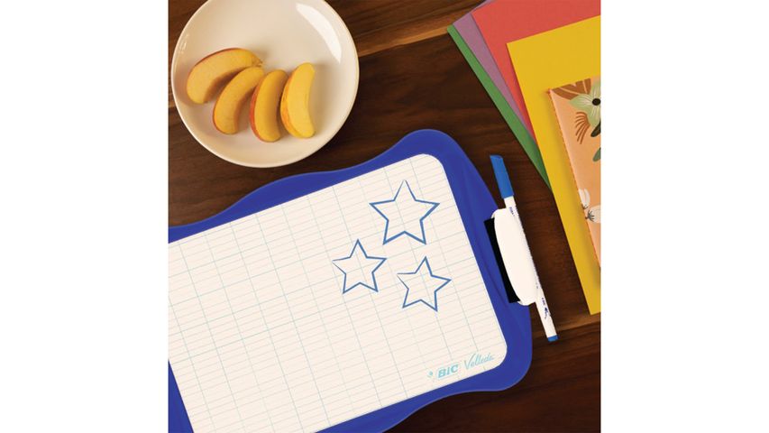 BIC Mini Beyaz Tahta + 1 Adet 1712 Beyaz Tahta Kalemi + Silgi