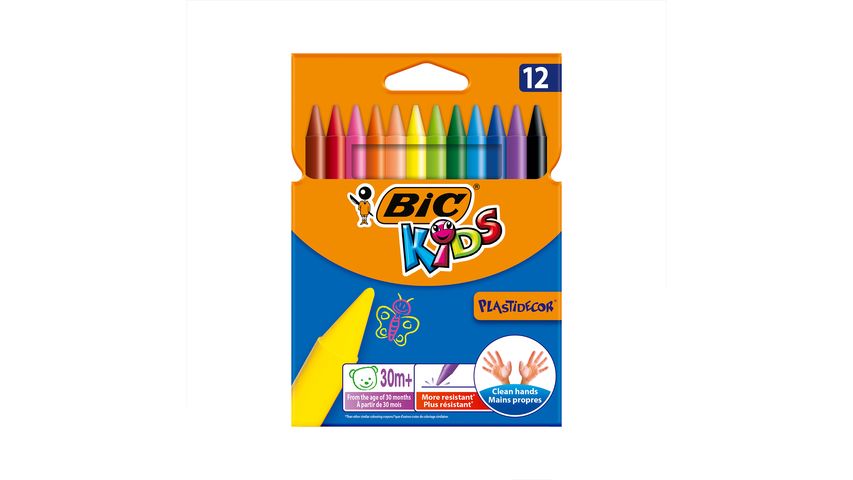 BIC 37-Piece Attention Development Coloring Set (Includes Pencil Case)