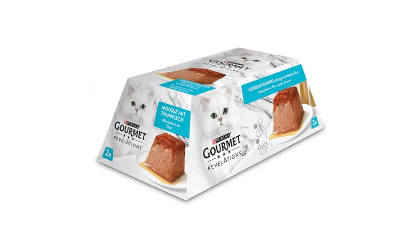 Purina Gourmet Revelations Tuna Wet Cat Food 2 x 57 g