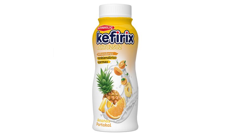 Altınkılıç Laktozsuz Ananas & Portakal Kefir 250 ml