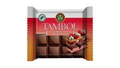 Kahve Dünyası Tambol Çilekli Milföy Dolgulu Sütlü Çikolata 100 g