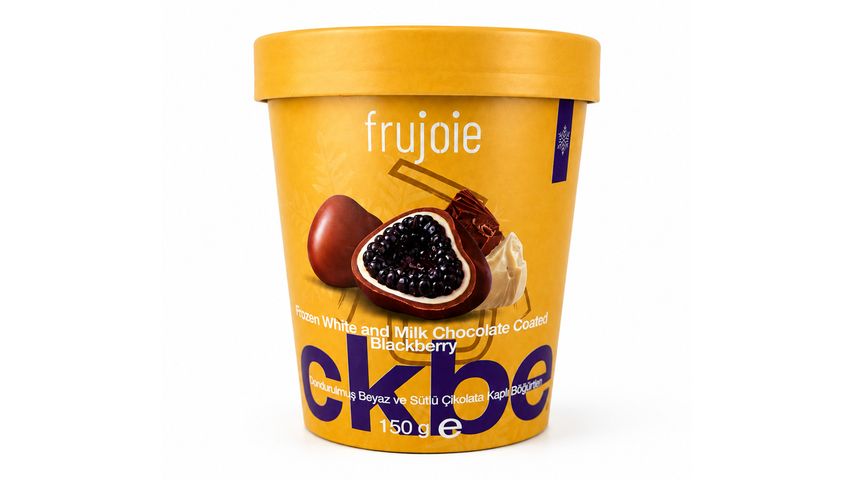 Frujoie Milk & White Chocolate Covered Blackberries 150 g