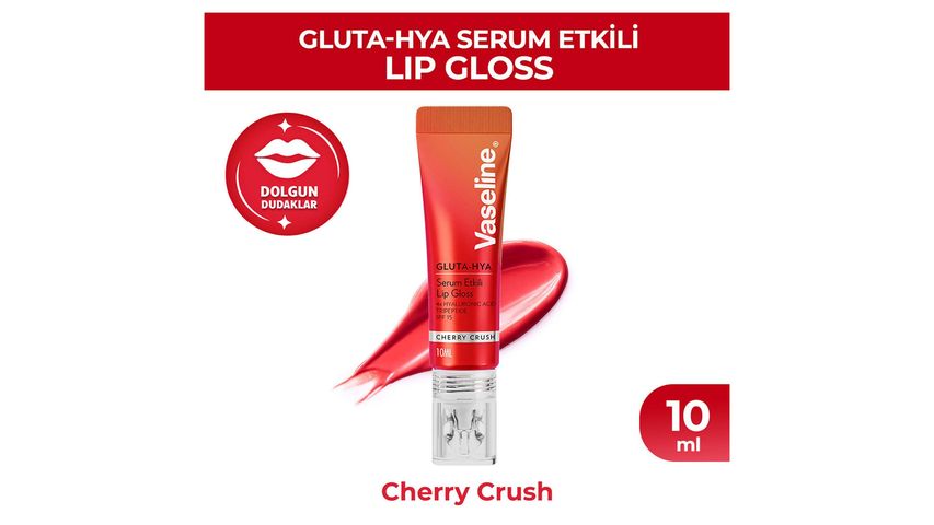 Vaseline Gluta-Hya Serum Lip Gloss Cherry Crush 10 ml