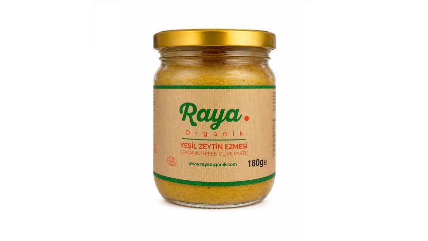 Raya Organic Green Olive Paste 180 g