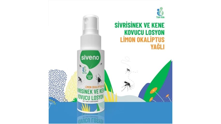 Siveno 100% Mosquito & Tick Repellent Spray Cream 50 ml