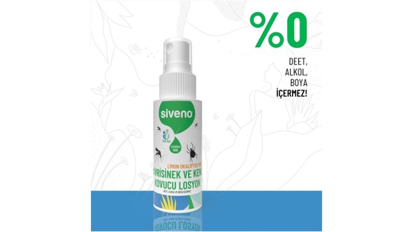 Siveno 100% Mosquito & Tick Repellent Spray Cream 50 ml