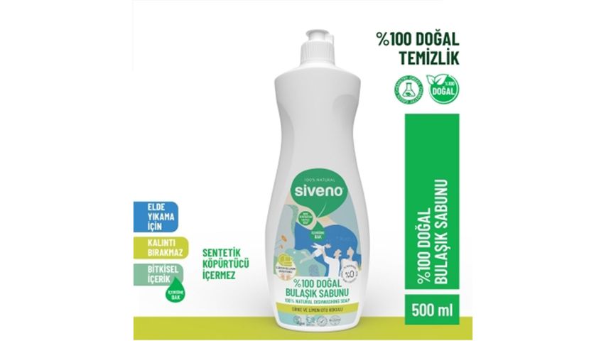 Siveno Natural Dishwashing Liquid 500 ml