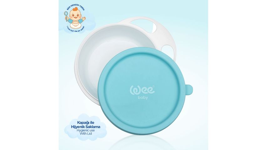 Wee Baby Kapaklı Mama Tabağı
