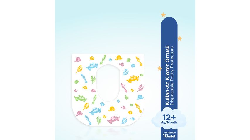 Wee Baby Kullan At Klozet Örtüsü 10'lu