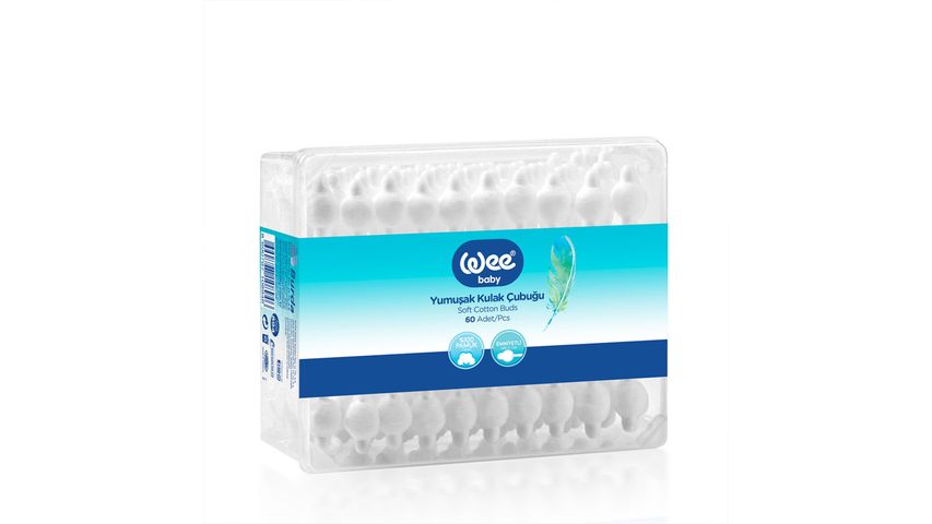 Wee Baby 60'lı Emniyetli Kulak Çubuğu