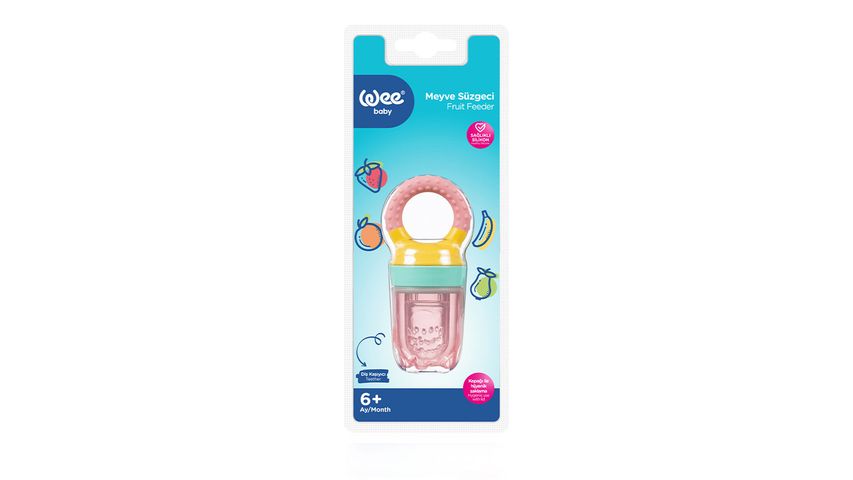 Wee Baby Fruit Strainer - Pink