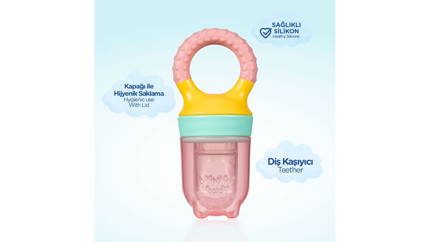 Wee Baby Fruit Strainer - Pink