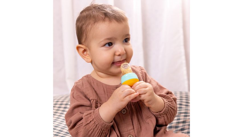 Wee Baby Fruit Strainer - Pink