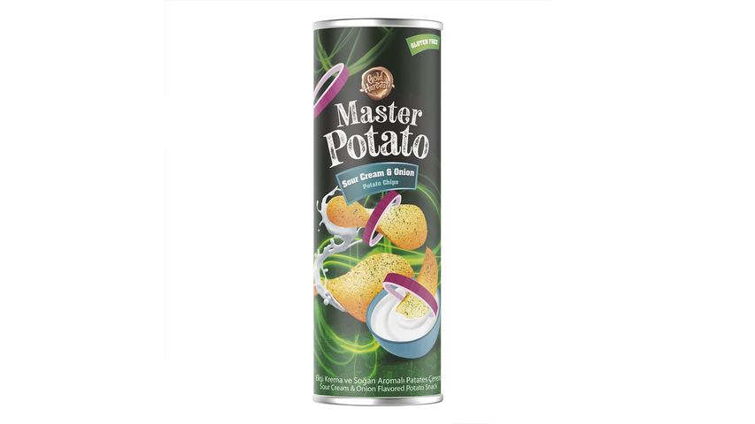 Master Potato Soğanlı & Ekşi Kremalı Cips 160 g